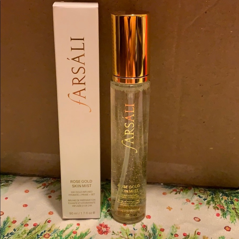 Farsali/ Rose gold 24k skin mist